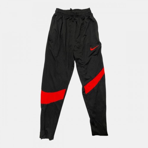 Nike Dri-FIT Academy Training Pants Black Red Pre Owned